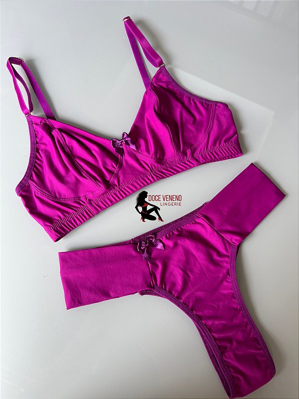 Conjunto Confort Premium | Roxo
