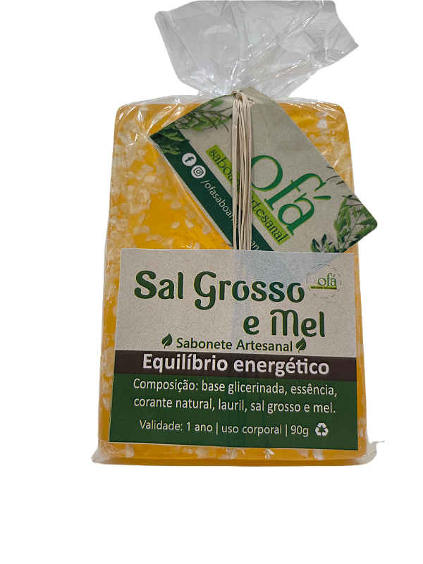 Sabonete Ofá Sal Grosso e Mel