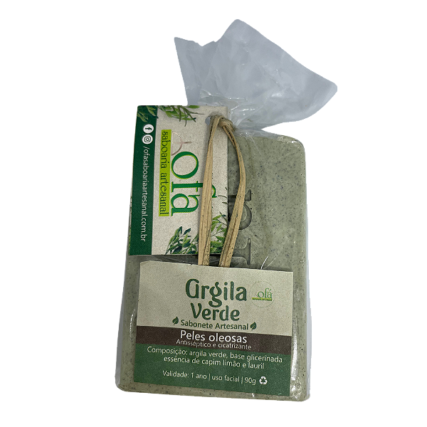 Sabonete Ofá Argila Verde