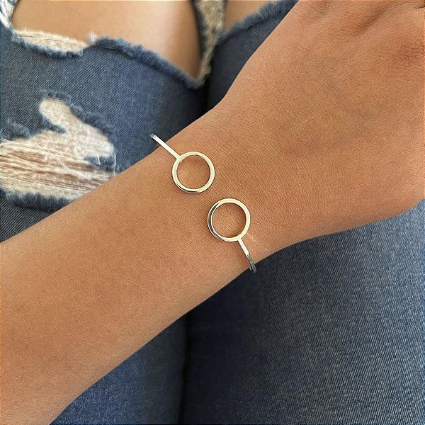 BRACELETE REDONDO PRATA