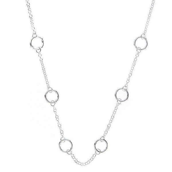 CHOKER REDONDO PRATA