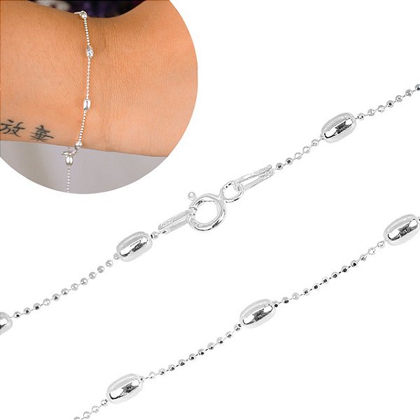Pulseira de Bolinhas Ovais (18)
