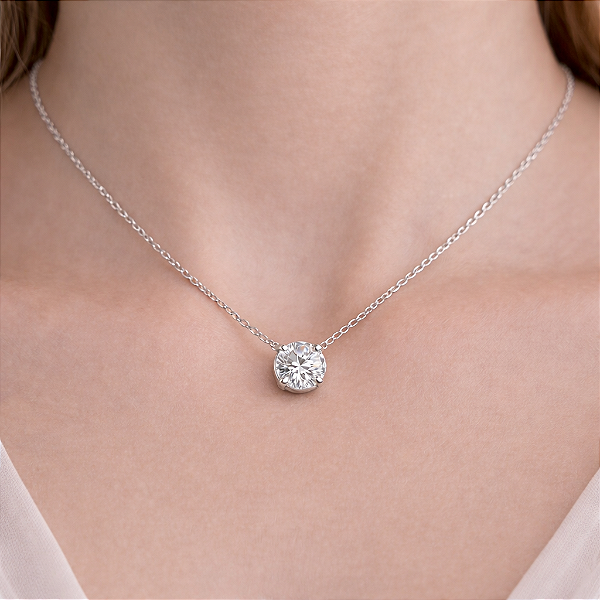 Colar Ponto de Luz - Prata 925