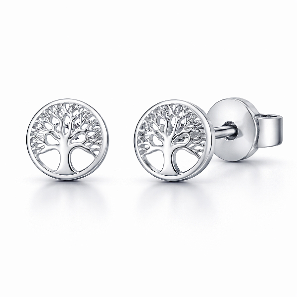 Brinco Arvore da Vida - Prata 925