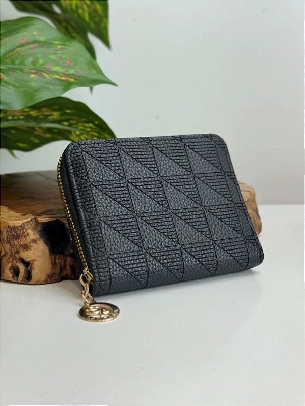 Carteira Minimalista com Relevo - Cora