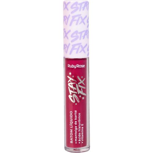 Batom Líquido Matte Stay Fix CS80 Adhara Ruby Rose