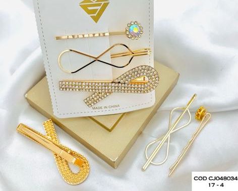 Kit Presilha Laço Strass