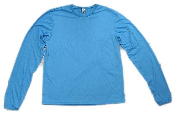 Camiseta Masculino Manga Longa 100% Poliester