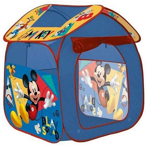 Barraca Infantil Cabana Tenda Toca Mickey Casinha Masculino