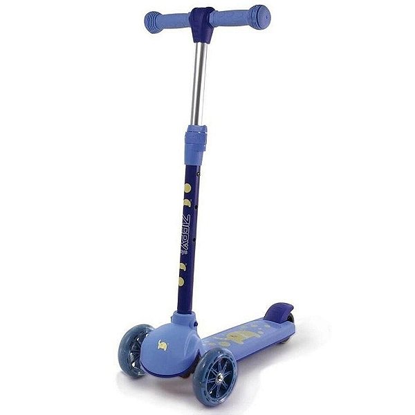 Patinete Infantil 3 Rodas Criança Led Menino Masculino 60 Kg