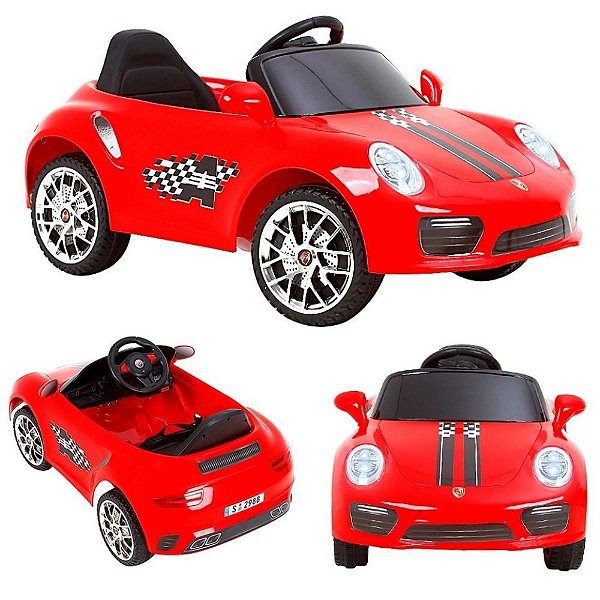 Mini Carro Infantil Bateria Criança Luxo 12V Controle Remoto - Fazendo Seus  Filhos Felizes