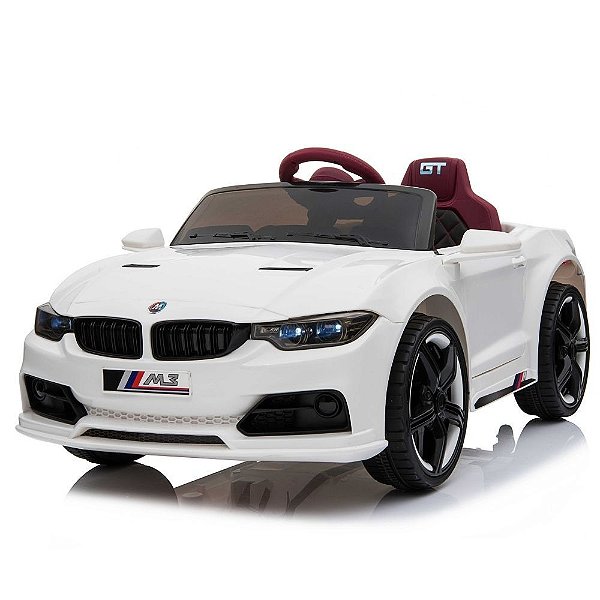 Carrinho Elétrico Infantil BMW 12V Controle Remoto Som Led - Fazendo Seus  Filhos Felizes