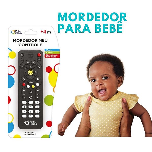 Mordedor Antiestress Bebê Controle Macio Massageador Dentes