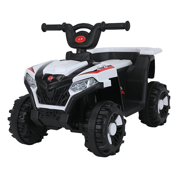 Quadriciclo Elétrico Infantil 6v Zippy Toys Branco
