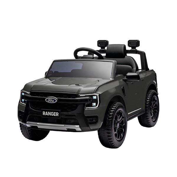 Carro Elétrico Ford Ranger Cinza Controle Zippy Toys