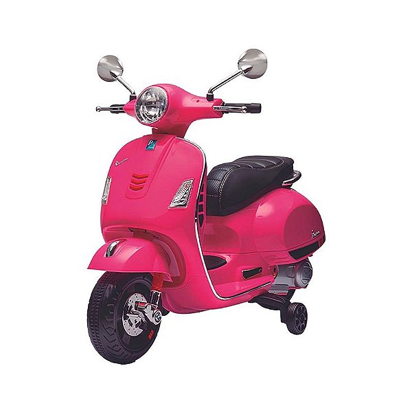 Luz Som Moto Elétrica Infantil Lambreta Vespa Scooter