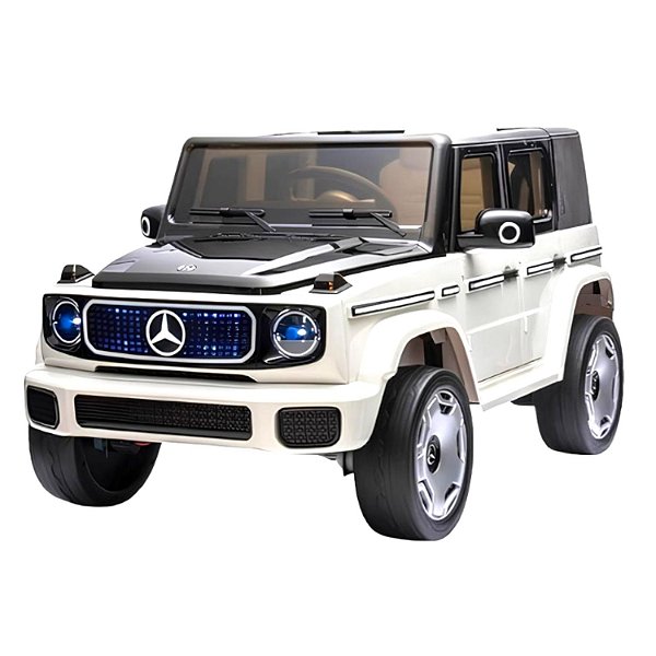 Carro Elétrico Infantil Mercedes-benz Eqg 12v R/c Branco