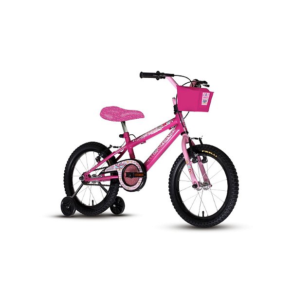 Bicicleta Aro 16 Sk-ii Pink Rosa – Infantil Feminina Bar