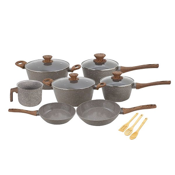 Conjunto De Panelas Style Cook Pj10ygt Qualidade E Estilo