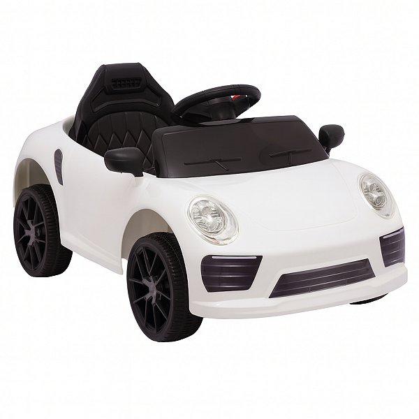 Carro Elétrico Infantil Zippy Compact 6V com Controle Remoto 1 Un Branco