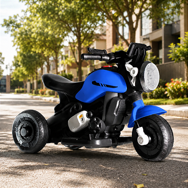 Mini Moto Eletrica Infantil 6v Zippy Toys Recarregavel Led