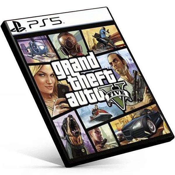 Jogo Grand Theft Auto V GTA BR - Ps5