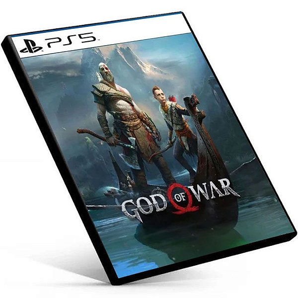 God of War Ragnarok para ps4 em mídia digital