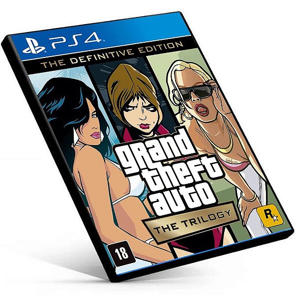 gta 5 para ps4 em mídia digital