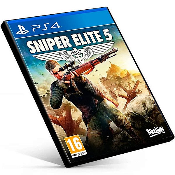 Sniper Elite 5 PS4 MIDIA DIGITAL
