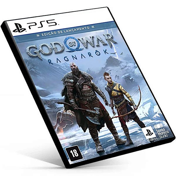 Jogo God of War: Ragnarok (Edição de Lançamento) - PS4 - Sony