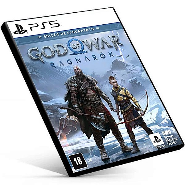 Jogo God of War: Ragnarok (Edição de Lançamento) - PS4 em Promoção