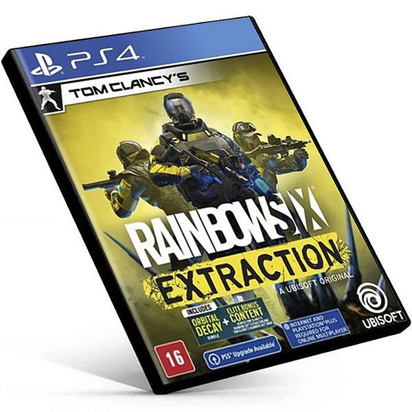 Jogo Tom Clancy's Rainbow Six Extraction - Ps4 - GGAMER