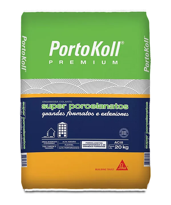 Argamassa Premium Superporcelanatos AC-III Cinza (saco 20 kg) - PAREX PORTOKOLL