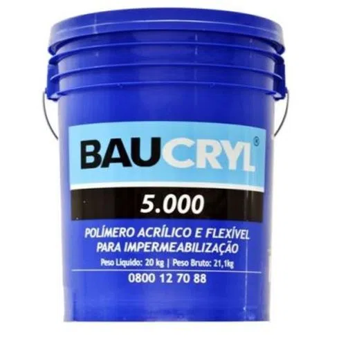 Baucryl 5000 Impermeabilizante (Balde 20 kg) - QUIMICRYL