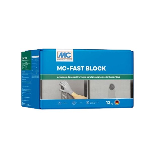 Fast Block (Caixa 13kg) - MC BAUCHEMIE