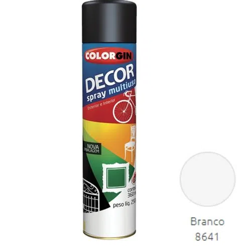 Tinta Spray Colorgin Decor Branco - Sherwin Williams