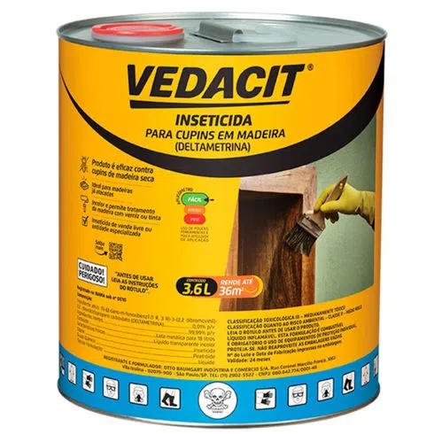 Penetrol Cupim 3,6L CX C/4 unidades  - VEDACIT