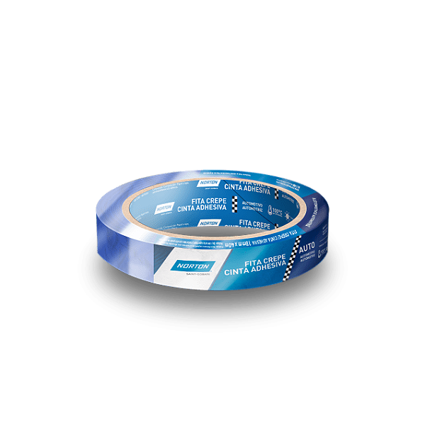 Fita Crepe Automotiva 18X40M (Azul) - NORTON