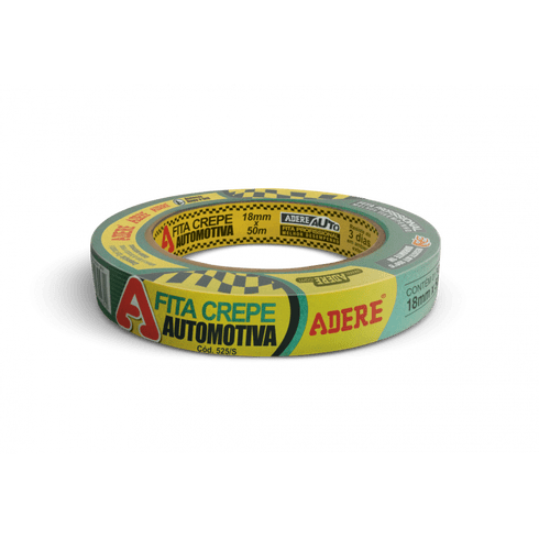 Fita Crepe Automotiva 525S Verde 18MM X 50M - ADERE