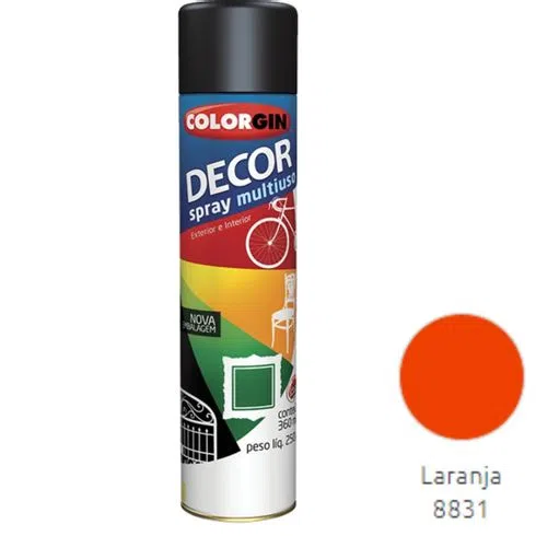 Tinta Spray Colorgin Decor Laranja - SHERWIN WILLIAMS