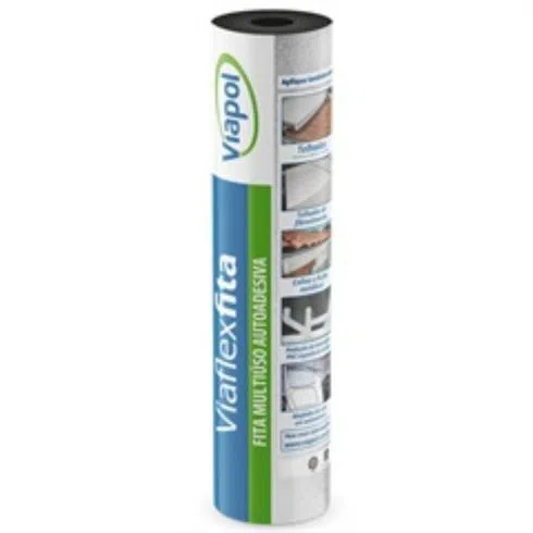 Viaflex Pro Manta Autoadesiva (rolo 10 cm x 10 m) - VIAPOL