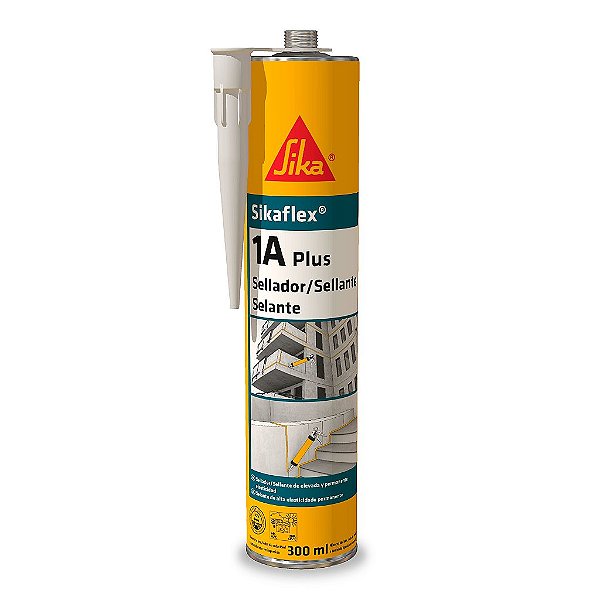 Sikaflex 1A Plus Selante Cinza Cartucho 300ml - SIKA