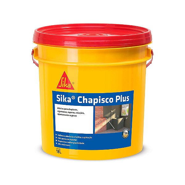 Chapisco Plus Balde 18L - SIKA