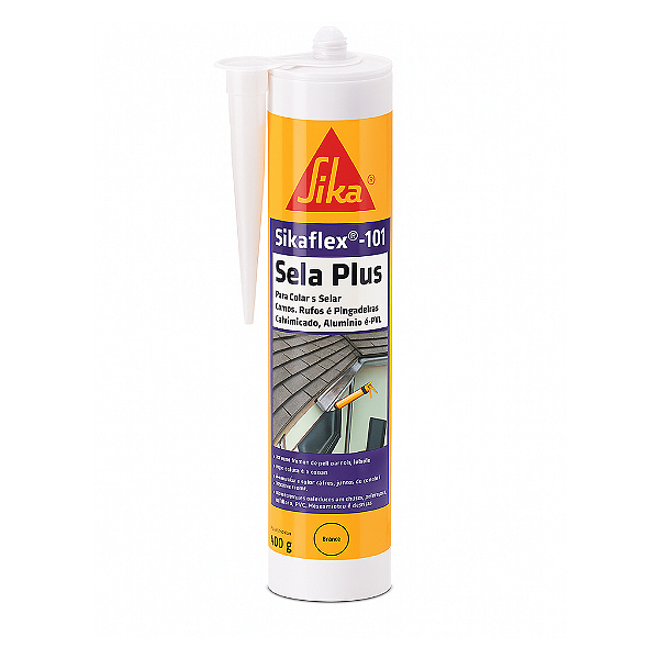 Sikaflex 101 Sela Plus Branco (250ml) - Sika