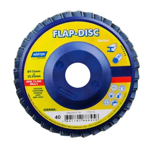 Disco Flap 115X22 R822 P40 - NORTON