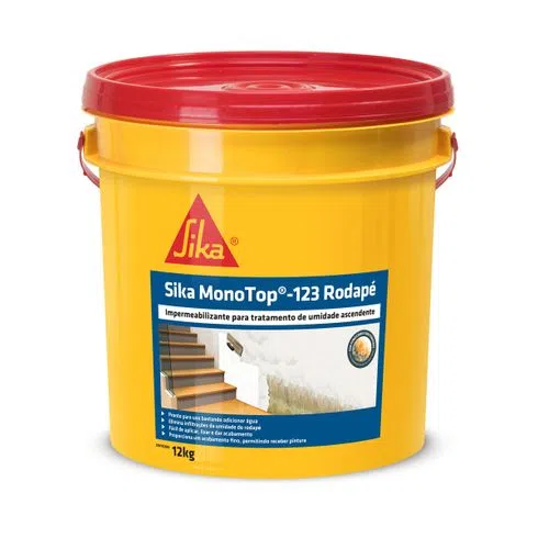 Sika Monotop 123 Rodapé Polímero B Balde 12kg - SIKA