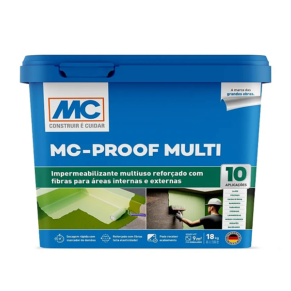 Proof Multi Balde 18Kg - MC BAUCHEMIE