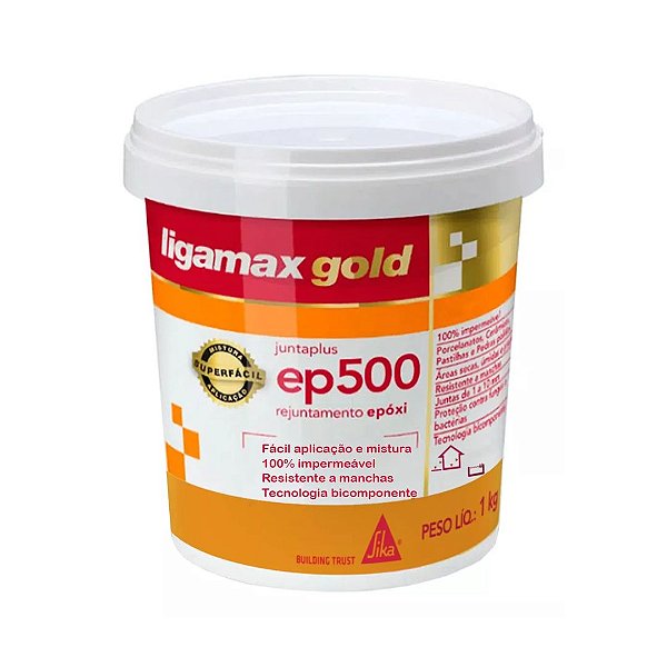 Ligamax Gold Ep 500 Cinza 1kg - Parex Portokoll