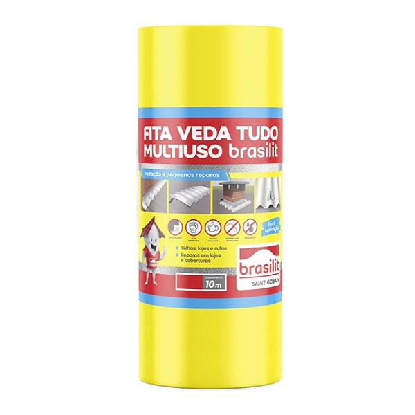 Fita Veda Tudo Multiuso 60CM X 10M - WEBER BRASILIT