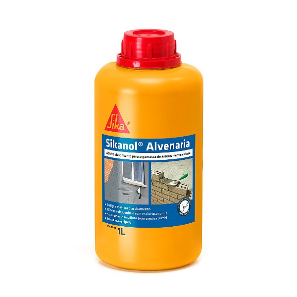 Sikanol Alvenaria Frasco 1L - Sika